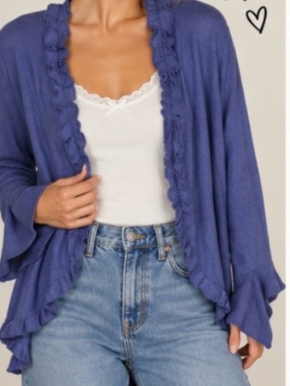 Apostrophe Cardigan Sweater
